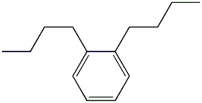 O-DI-N-BUTYL BENZENE Struktur