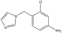 1-(4-AMINO-2-CHLOROBENZYL)-1H-IMIDAZOLE Struktur