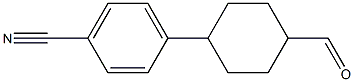 4-(4'-CYANOPHENYL) CYCLOHEXANALDEHYDE Struktur