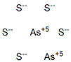 Arsenic(V) sulfide Struktur