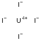 Uranium(IV) iodide Struktur