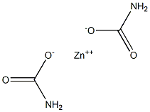 Zinc carbamate Struktur