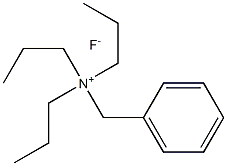 Benzyltripropylammonium fluoride Struktur