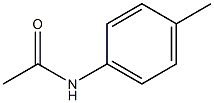 N-Acetyl-p-toluidine
 Struktur