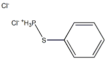 Phenylthiophosphonium dichloride Struktur