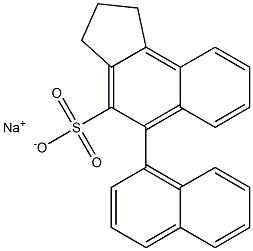 Sodium methylene dimethyl dinaphthalene sulfonate Struktur