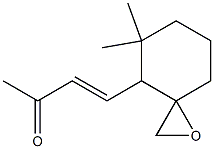 (3E)-4-(5,5-Dimethyl-1-oxaspiro[2.5]oct-4-yl)-3-buten-2-one Struktur