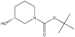 (R)-N-Boc-3-piperidinol Struktur