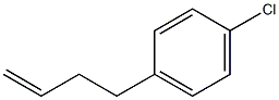 4-(4-Chlorophenyl)but-1-ene Struktur