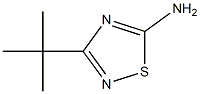 5-Amino-3-(tert-butyl)-1,2,4-thiadiazole Struktur