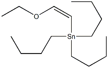 cis-1-Ethoxy-2-(tributylstannyl)ethene Struktur