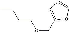 butyl 2-furylmethyl ether Struktur