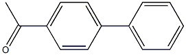 p-acetodiphenyl Struktur