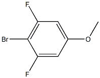 3,5-Difluoro-4-Bromoanisole Struktur