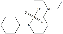 N-triethylammonium-propyl-cyclam Struktur