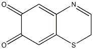 dihydro-1,4-benzothiazine-6,7-dione Struktur