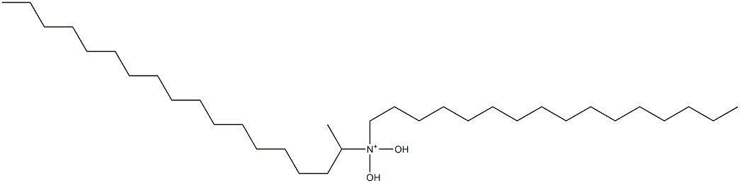 N,N-di-n-hexadecyl-N,N-dihydroxyethylammonium Struktur