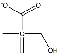 2-HYDROXYMETHYLMETHACRYLATE Struktur