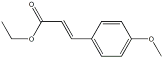 ETHYL4-METHOXY-TRANS-CINNAMATE Struktur