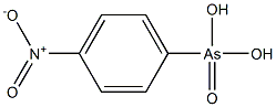 PARA-NITROPHENYL-ARSONICACID Struktur