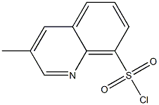 3-Methylquinoline-8-sulfonylchloride Struktur