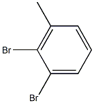 1,2-dibromo-3-methyl-benzene Struktur