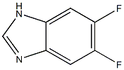 5,6-DIFLUORO-1H-BENZIMIDAZOLE Struktur