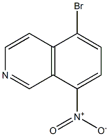 5-BROMO-8-NITROISOQUINOLINE, 95+% Struktur