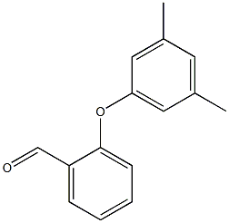 2-(3,5-DIMETHYLPHENOXY)BENZALDEHYDE Struktur