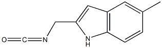 5-METHYL INDOLEMETHYL ISOCYANATE Struktur