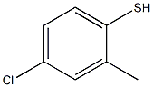 4-CHLORO-2-METHYLTHIOPHENOL 97% Struktur