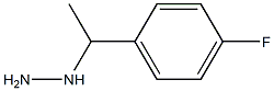 1-(1-(4-fluorophenyl)ethyl)hydrazine Struktur