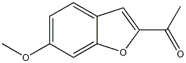 1-(6-methoxybenzofuran-2-yl)ethanone Struktur