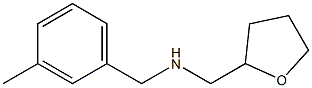 [(3-methylphenyl)methyl](oxolan-2-ylmethyl)amine Struktur