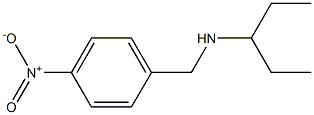 [(4-nitrophenyl)methyl](pentan-3-yl)amine Struktur