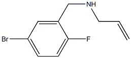 [(5-bromo-2-fluorophenyl)methyl](prop-2-en-1-yl)amine Struktur