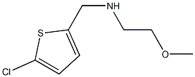 [(5-chlorothiophen-2-yl)methyl](2-methoxyethyl)amine Struktur