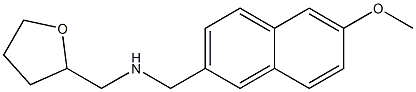 [(6-methoxynaphthalen-2-yl)methyl](oxolan-2-ylmethyl)amine Struktur