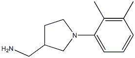 [1-(2,3-dimethylphenyl)pyrrolidin-3-yl]methylamine Struktur