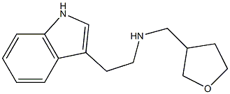 [2-(1H-indol-3-yl)ethyl](oxolan-3-ylmethyl)amine Struktur