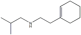 [2-(cyclohex-1-en-1-yl)ethyl](2-methylpropyl)amine Struktur