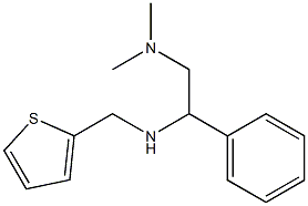 [2-(dimethylamino)-1-phenylethyl](thiophen-2-ylmethyl)amine Struktur