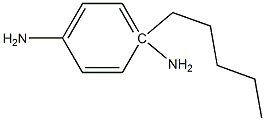 1-N-pentylbenzene-1,4-diamine Struktur