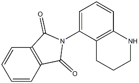 2-(1,2,3,4-tetrahydroquinolin-5-yl)-1H-isoindole-1,3(2H)-dione Struktur