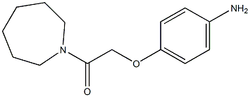 2-(4-aminophenoxy)-1-(azepan-1-yl)ethan-1-one Struktur