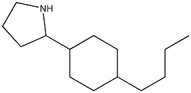 2-(4-butylcyclohexyl)pyrrolidine Struktur