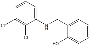 2-{[(2,3-dichlorophenyl)amino]methyl}phenol Struktur