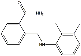 2-{[(2,3-dimethylphenyl)amino]methyl}benzamide Struktur