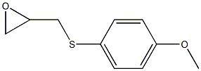 2-{[(4-methoxyphenyl)sulfanyl]methyl}oxirane Struktur