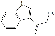 2-amino-1-(1H-indol-3-yl)ethan-1-one Struktur